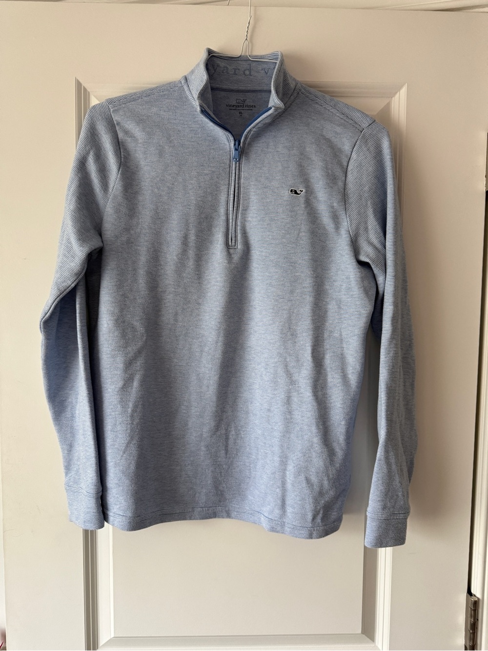 Vineyard Vines Boys’ Saltwater Quarter-Zip - “Jake Blue”